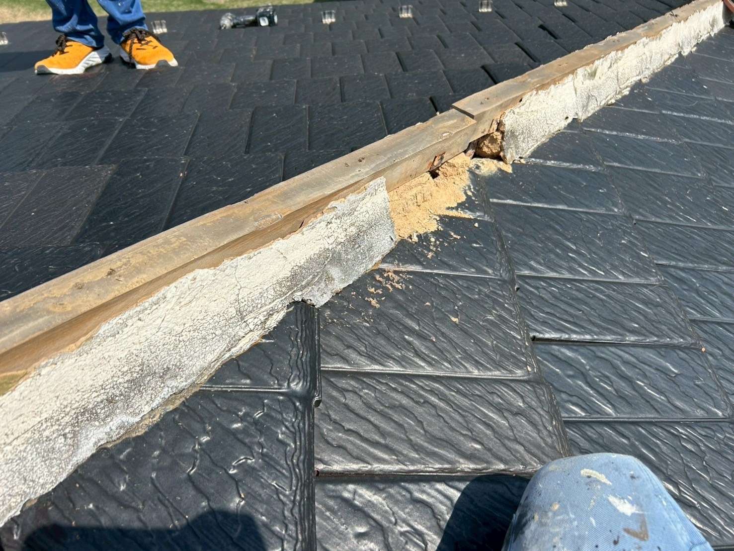 各務原市にて屋根工事