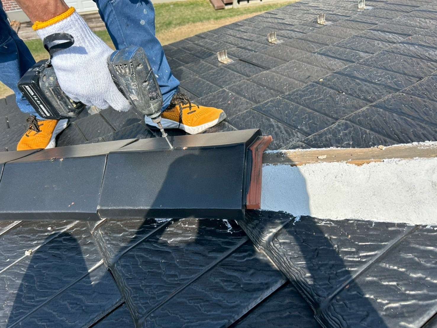 各務原市にて屋根工事