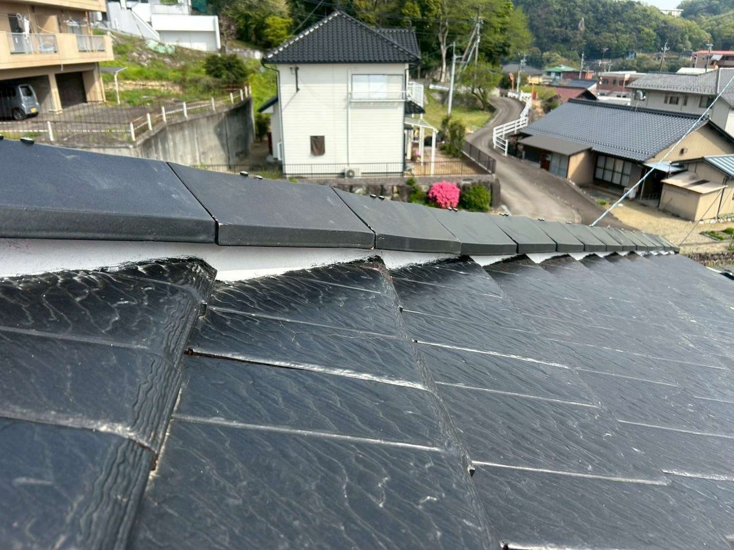 各務原市にて屋根工事