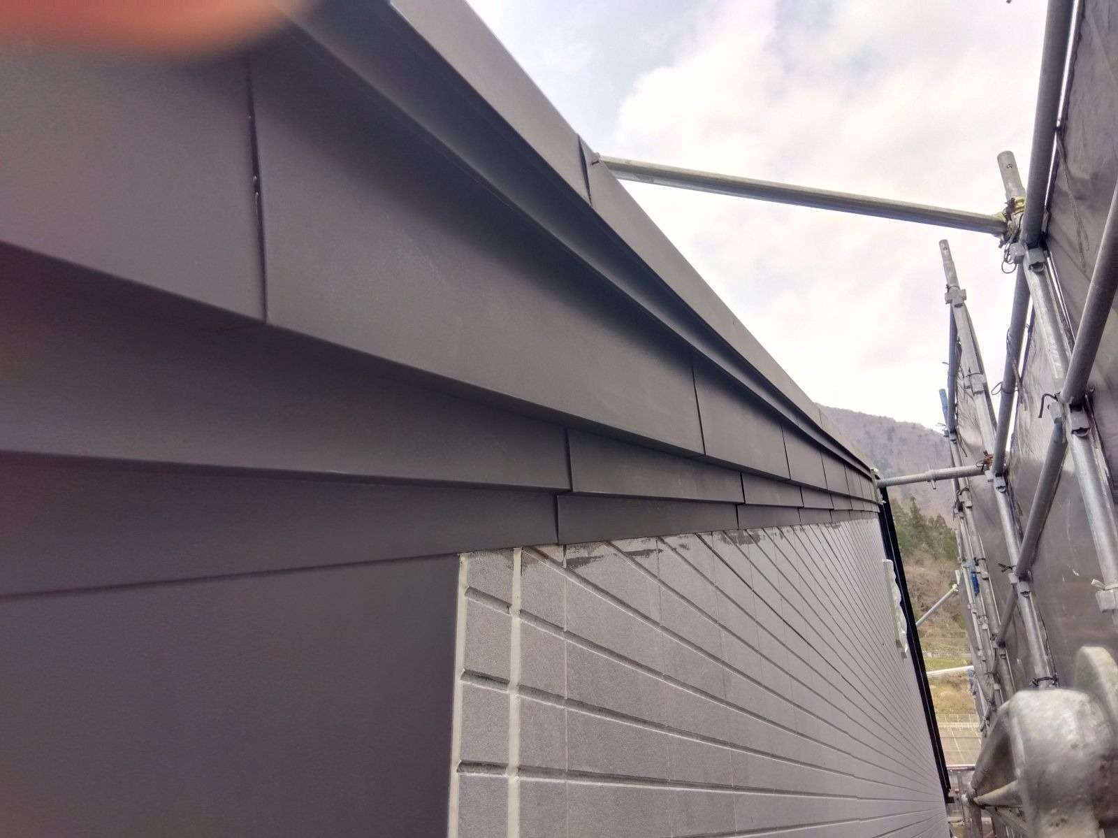 飛騨市神岡町船津にて屋根外壁塗装工事