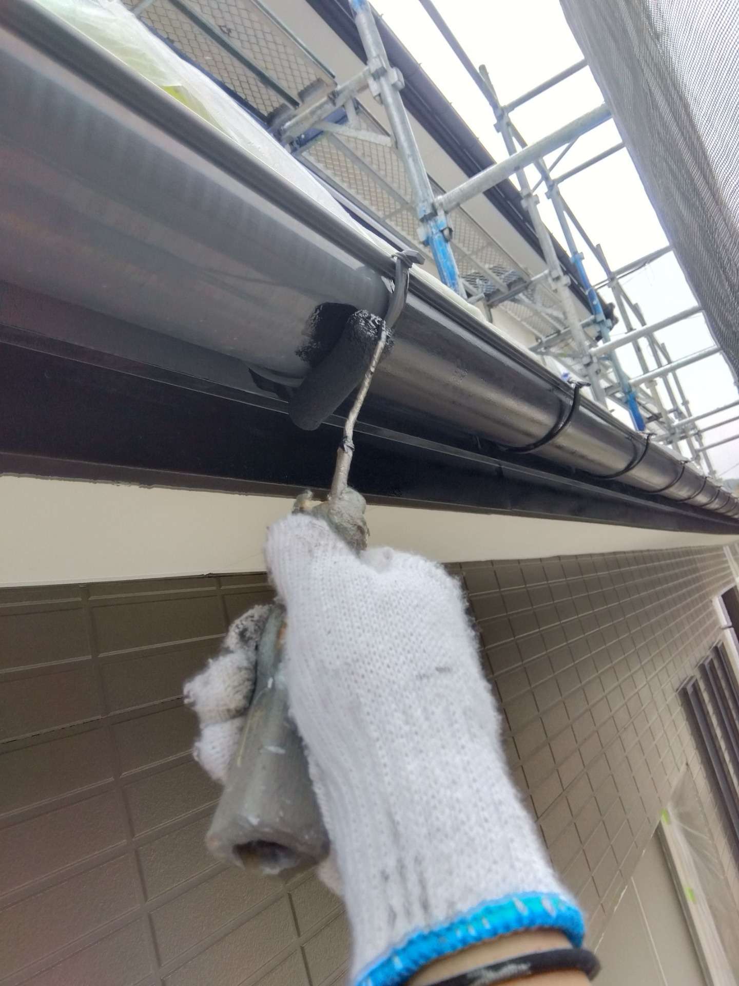 飛騨市神岡町東雲にて外壁塗装工事