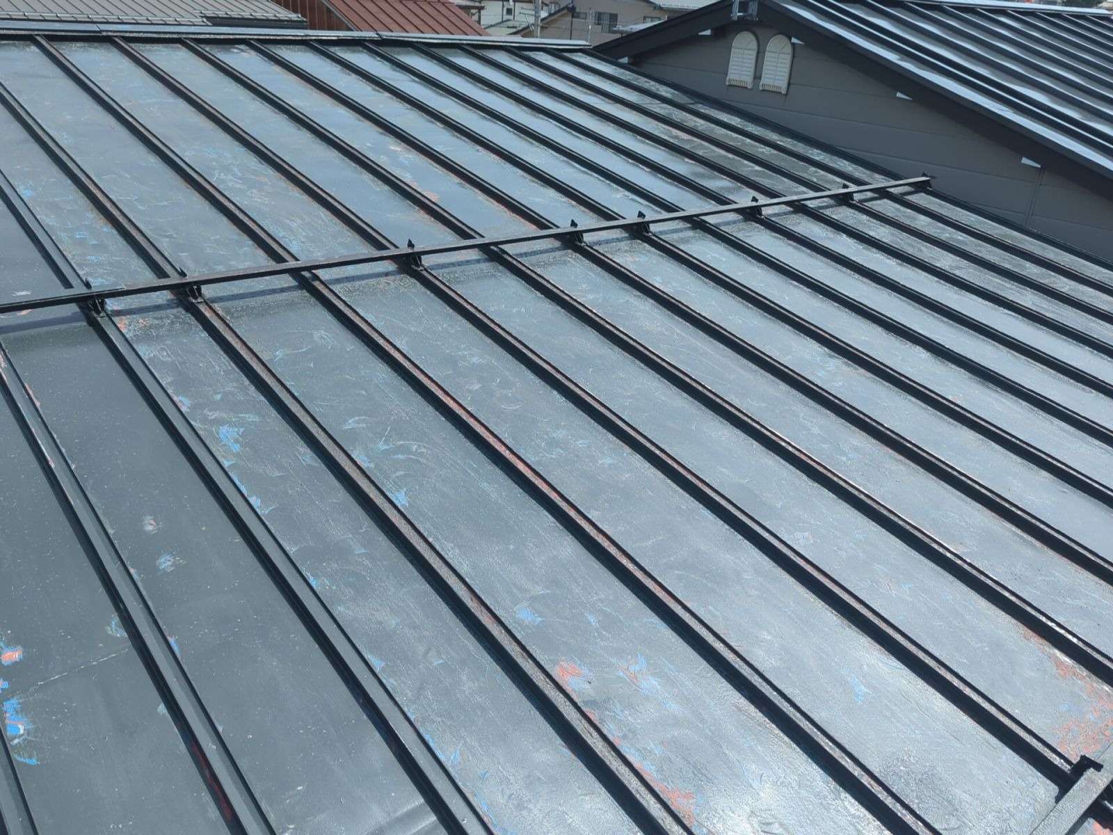 飛騨市神岡町江馬町にて屋根塗装