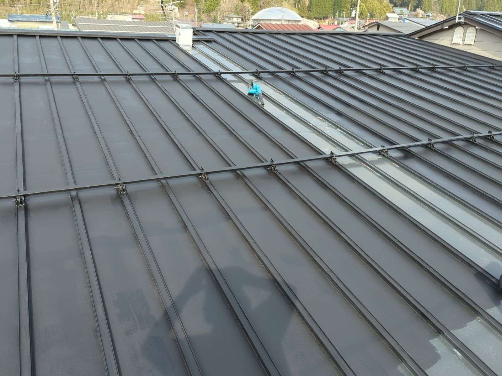 飛騨市神岡町江馬町にて屋根塗装