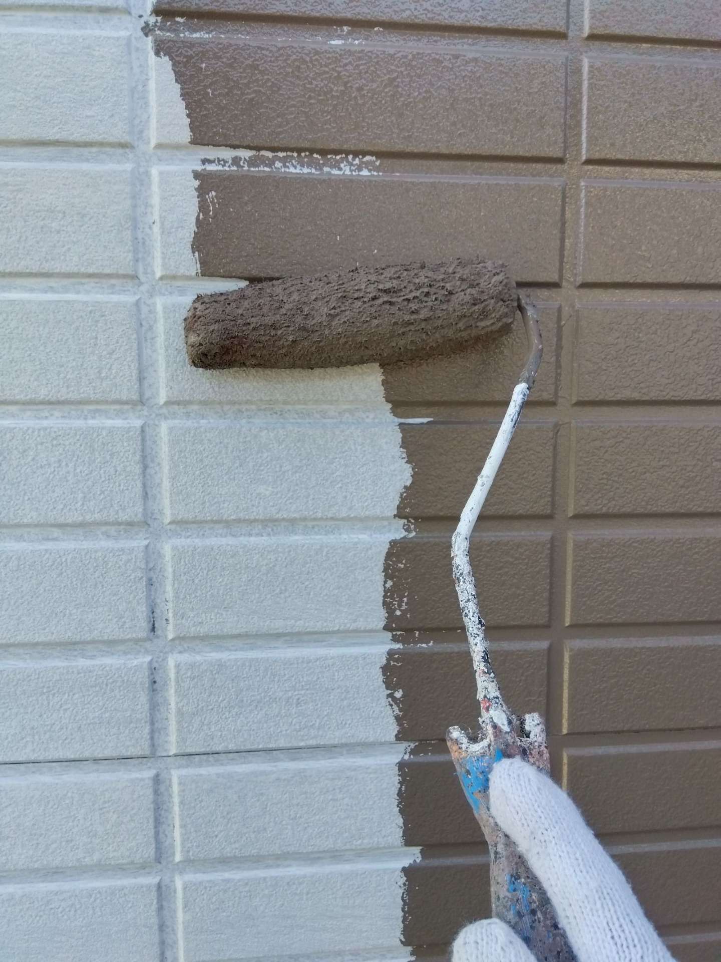 飛騨市神岡町東雲にて外壁塗装工事