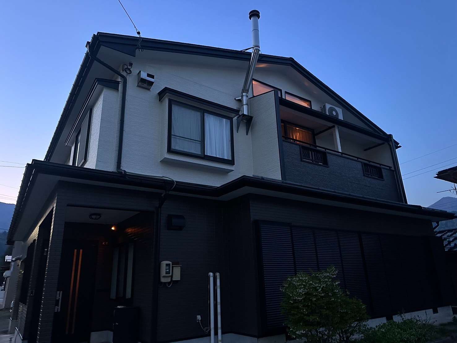 飛騨市神岡町東雲にて外壁塗装工事