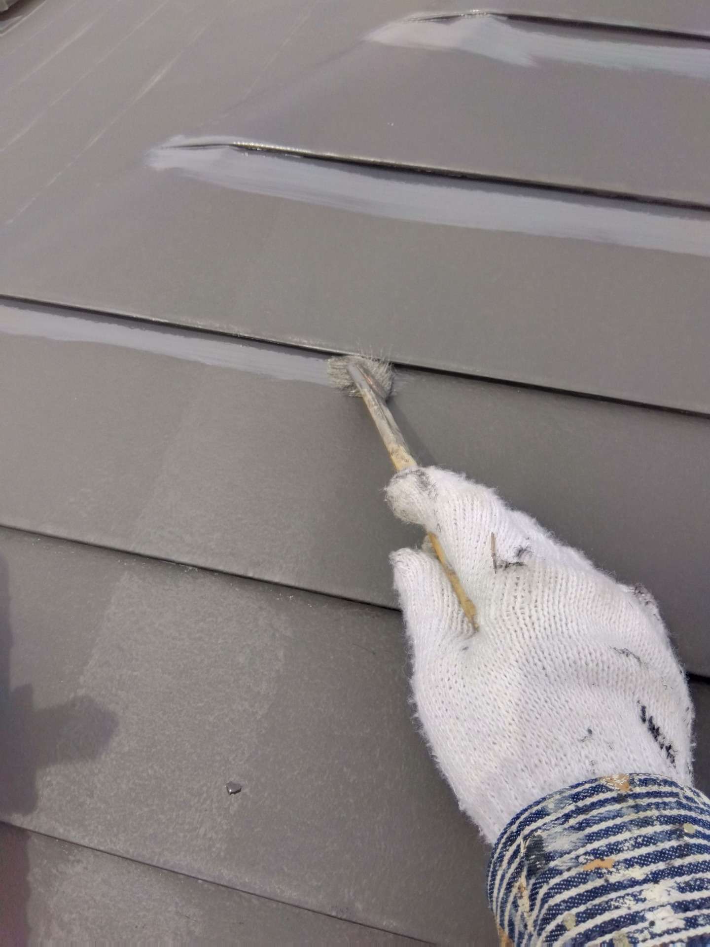 高山市花里町にて屋根外壁塗装工事