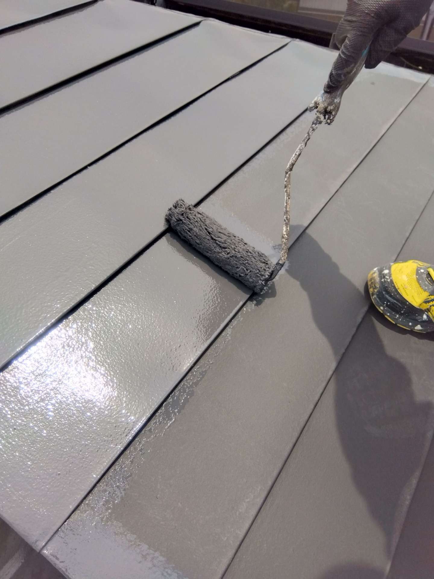 高山市花里町にて屋根外壁塗装工事