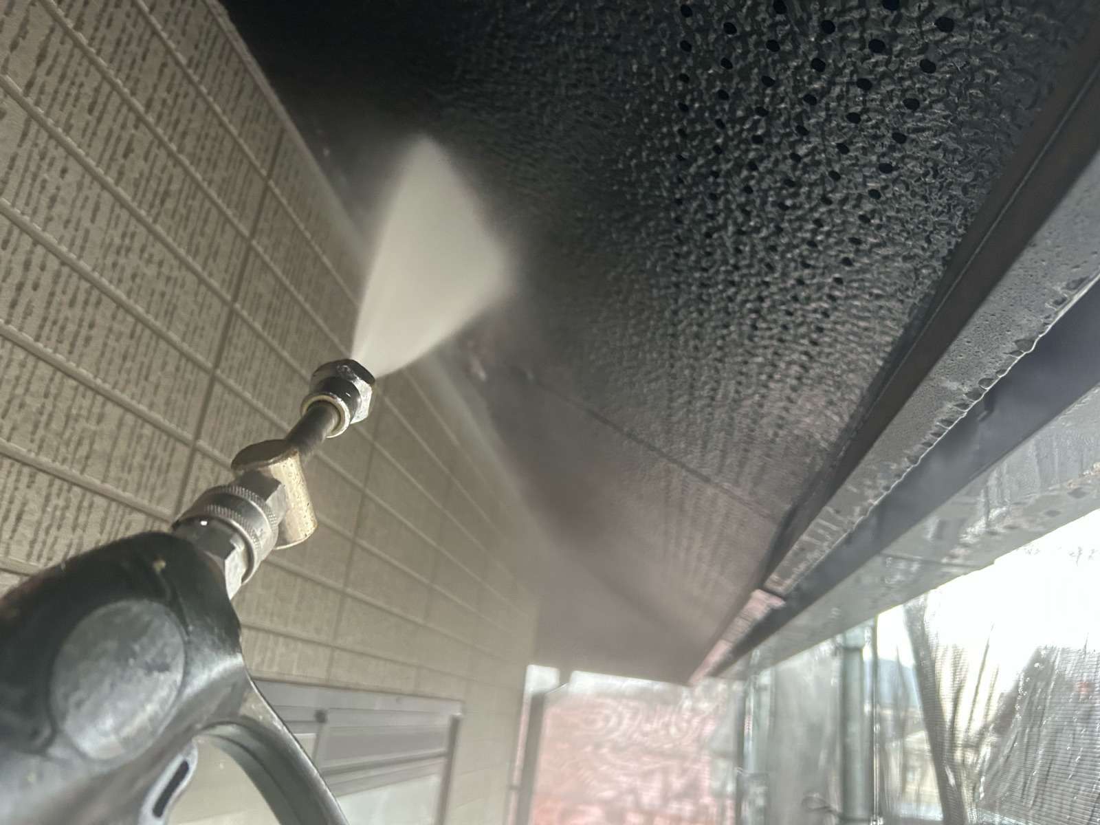 高山市末広町にて外壁塗装工事