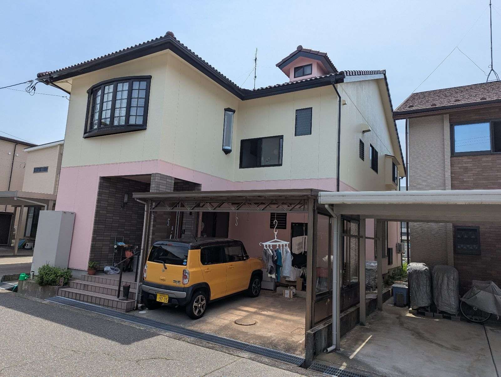 金沢市にて屋根外壁塗装工事