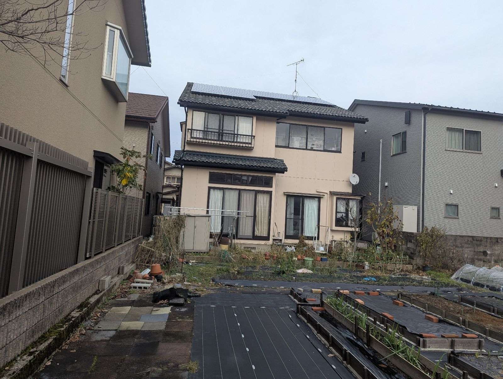 金沢市にて屋根外壁の塗装工事