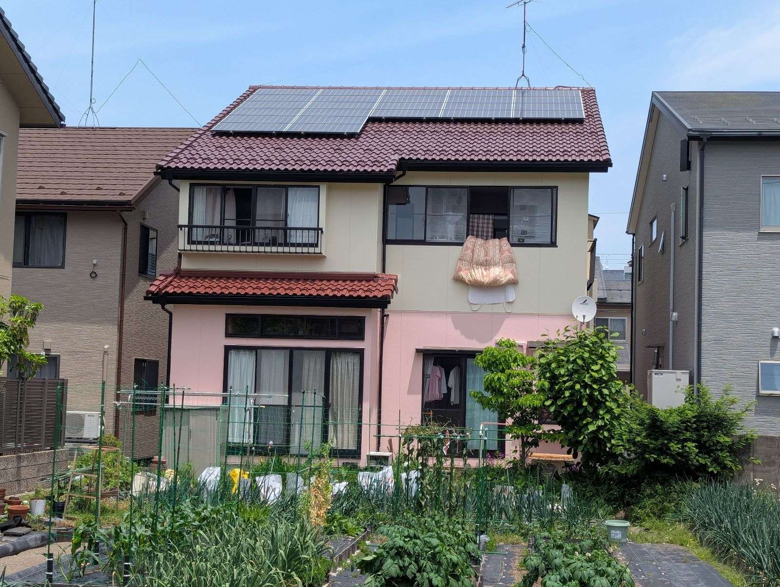 金沢市にて屋根外壁の塗装工事