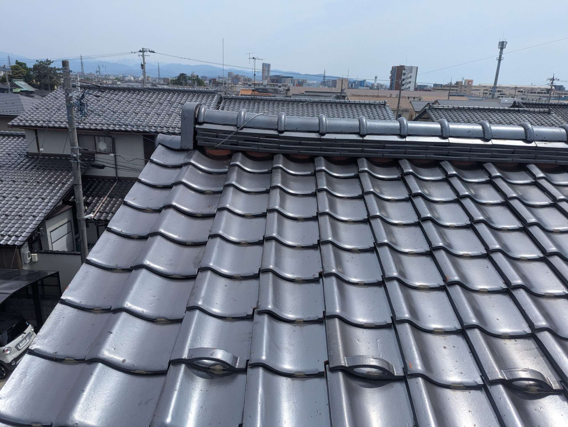 金沢市にて屋根修繕工事
