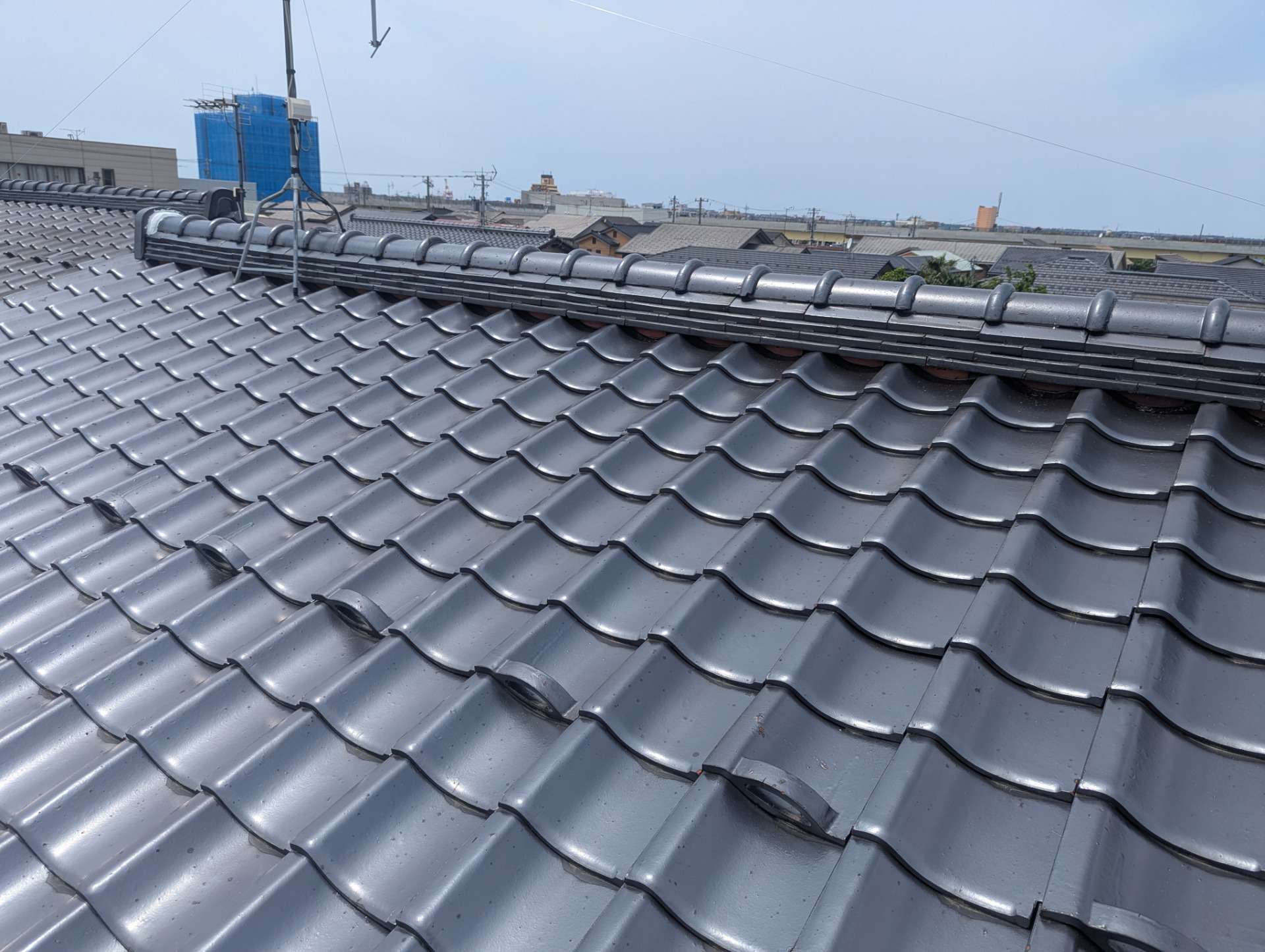 金沢市にて屋根修繕工事