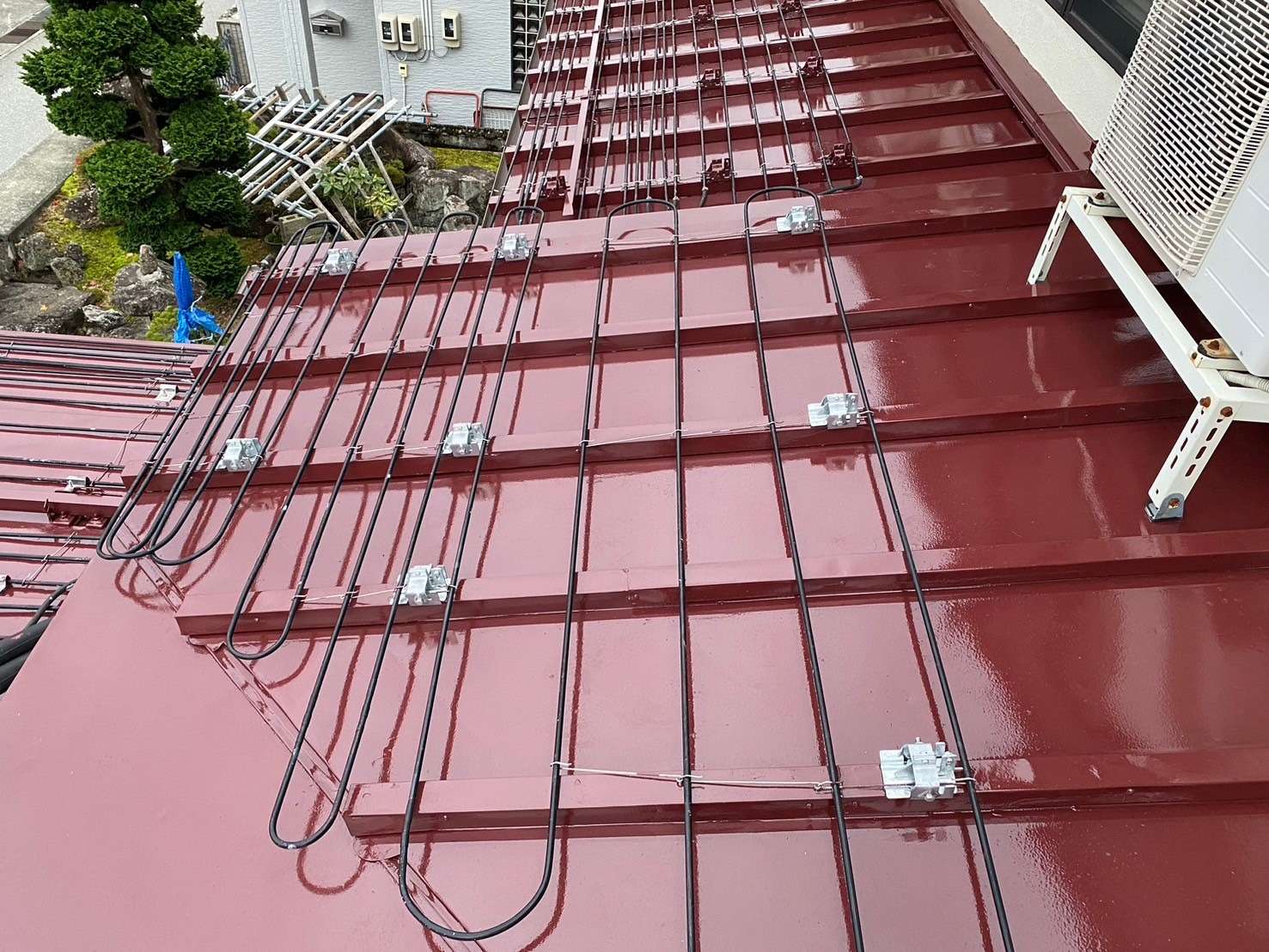 飛騨市神岡町東雲にて屋根塗装工事