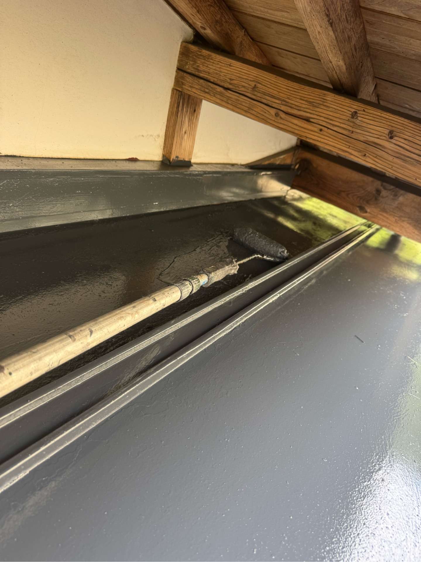 郡上市大和町にて屋根塗装工事