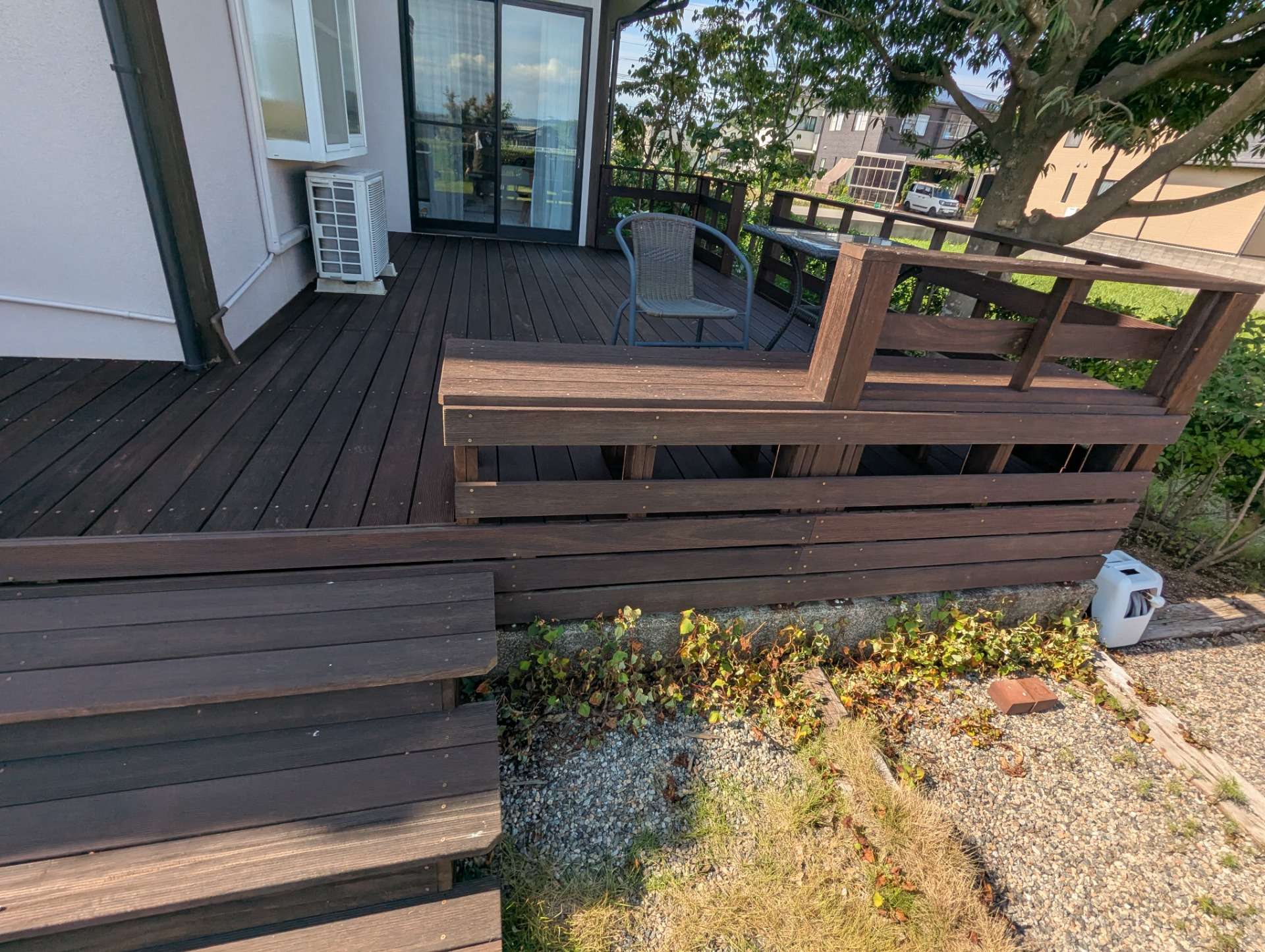 石川県金沢市津幡町にて外壁塗装工事