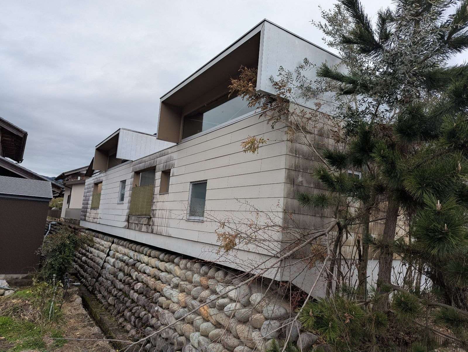 郡上市八幡町にて外壁塗装工事