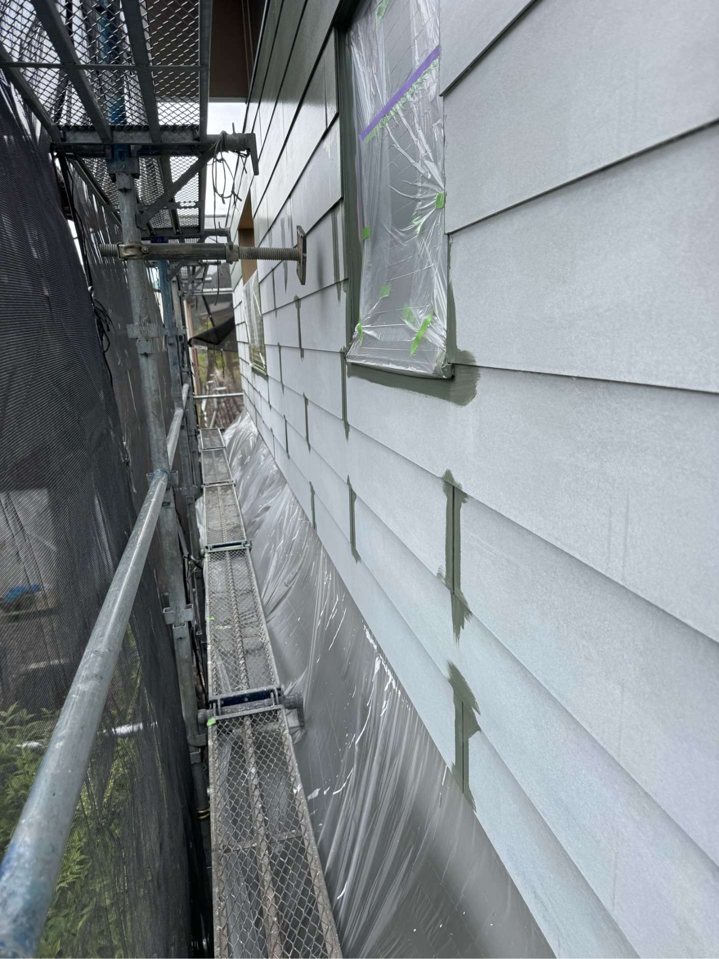 郡上市八幡町にて外壁塗装工事