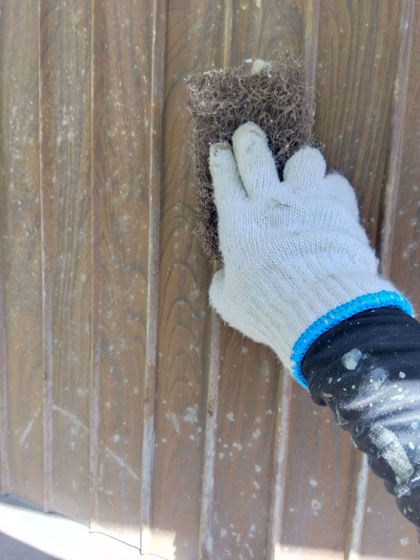 高山市国府町にて改修塗装工事