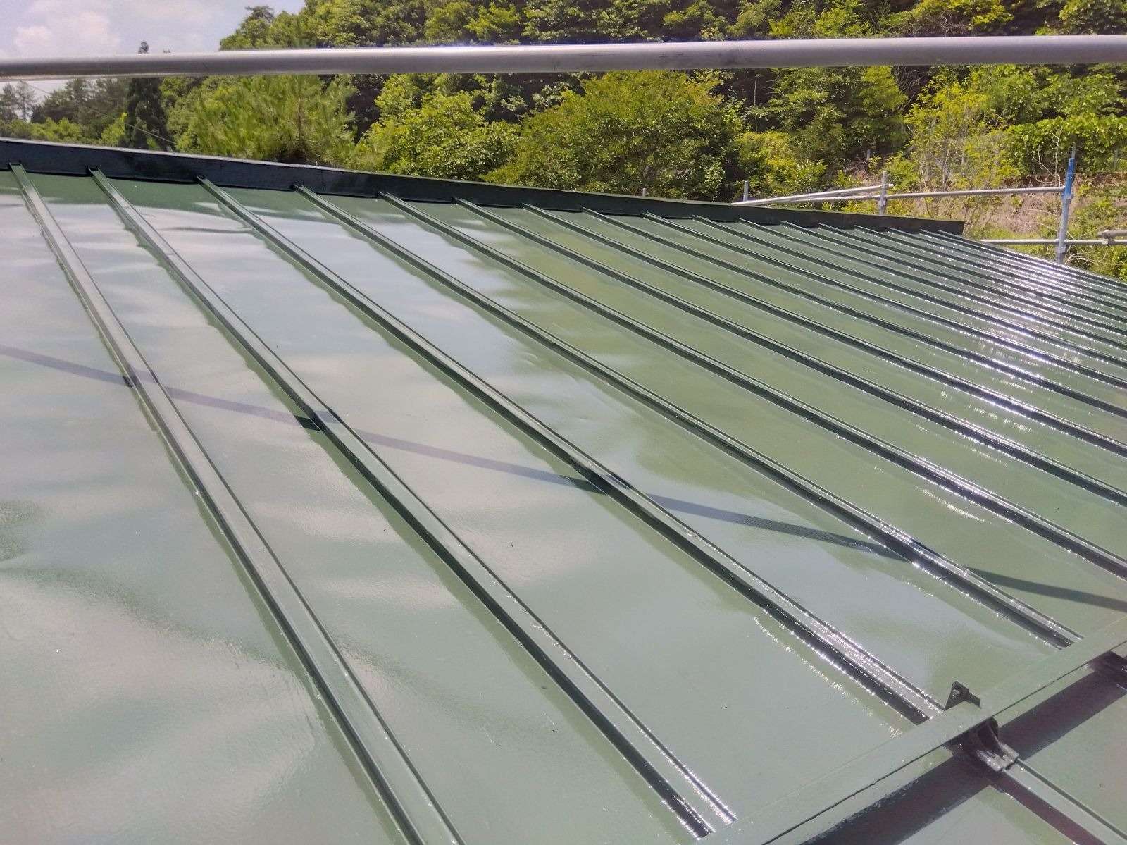 高山市国府町にて改修塗装工事