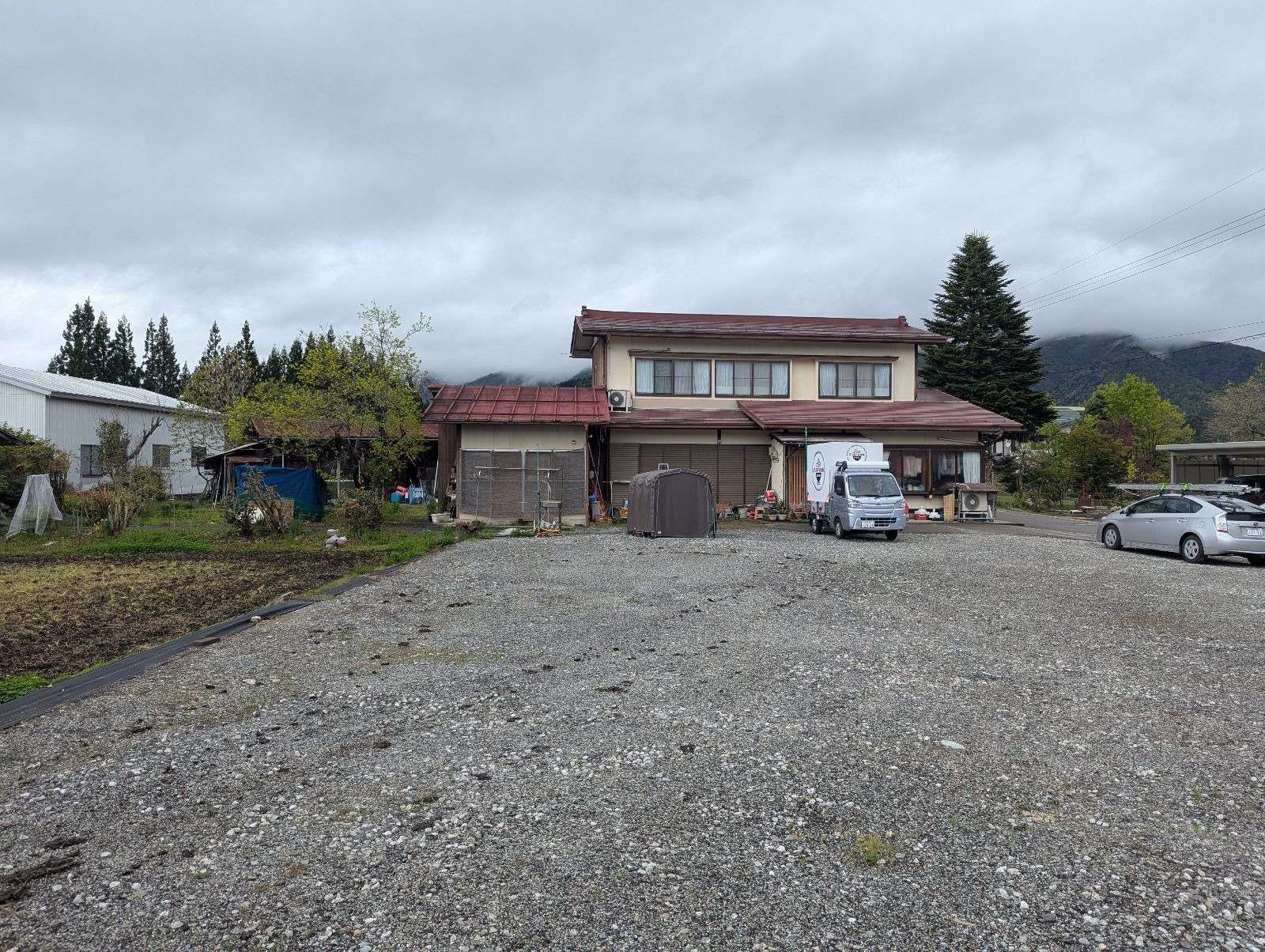 飛騨市神岡町にて屋根塗装