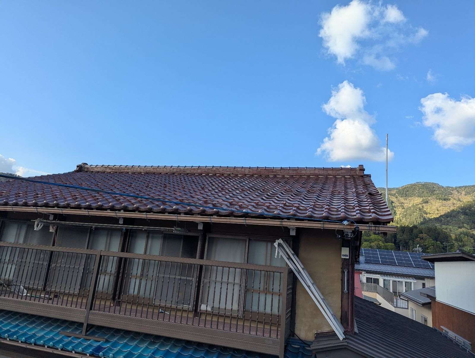 飛騨市古川町にて屋根葺き替え工事