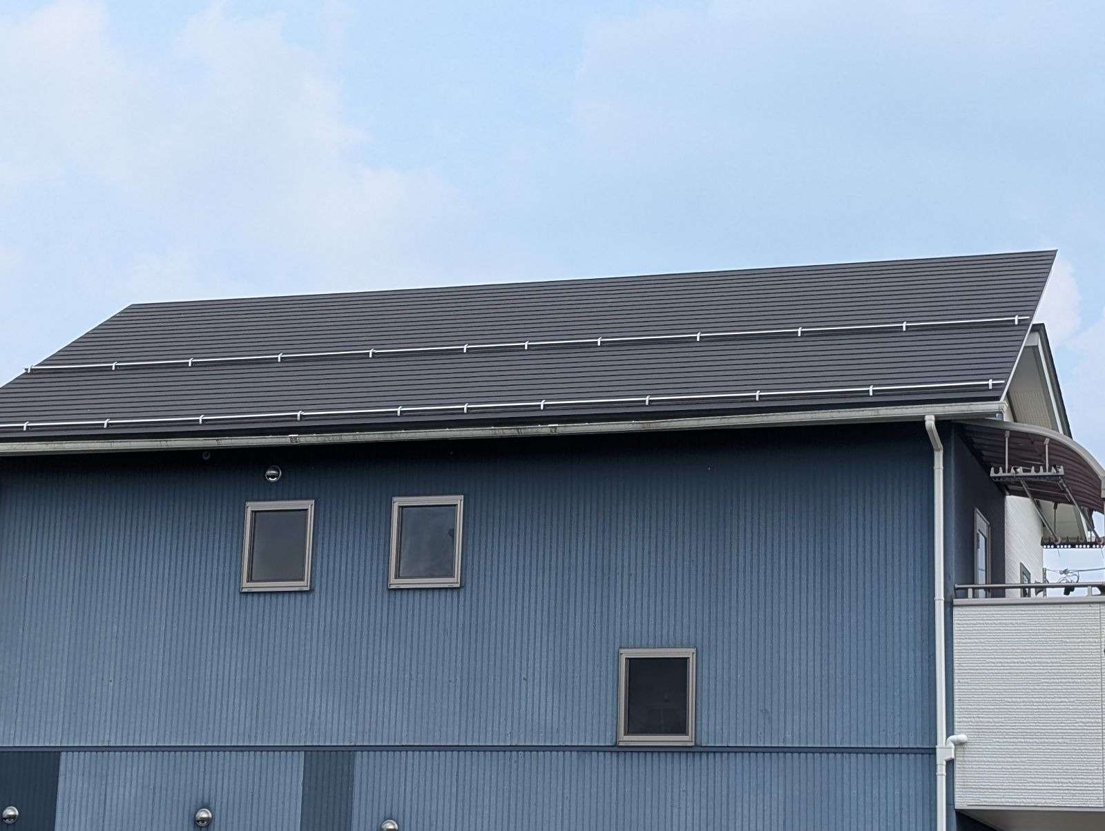 郡上市白鳥町にて改修塗装工事