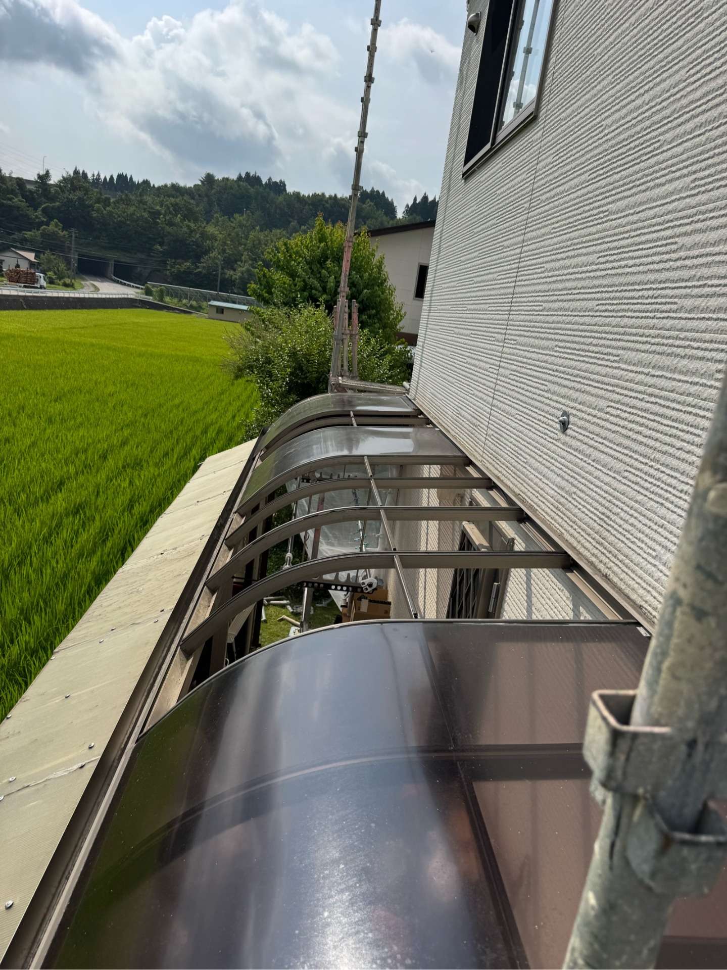 郡上市白鳥町にて改修塗装工事