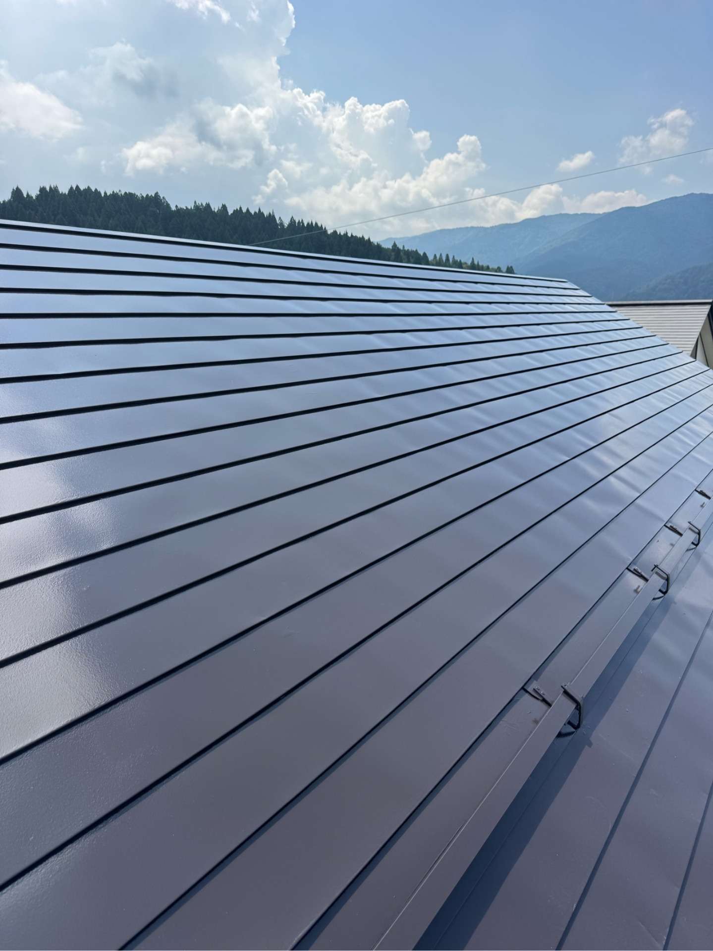 郡上市白鳥町にて改修塗装工事