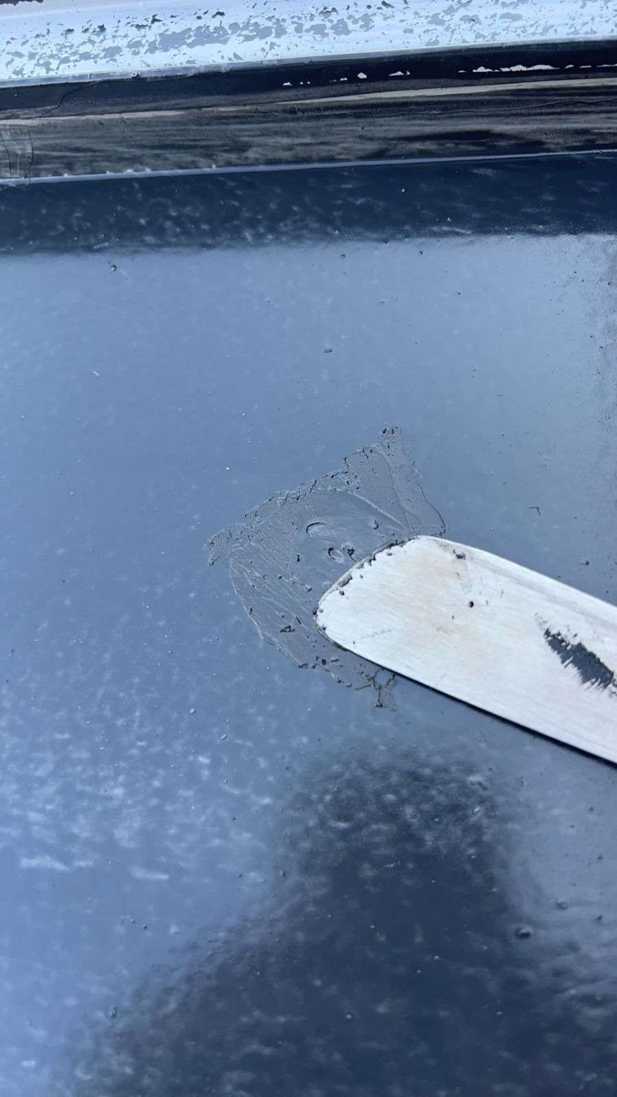 高山市新宮町にて屋根塗装工事