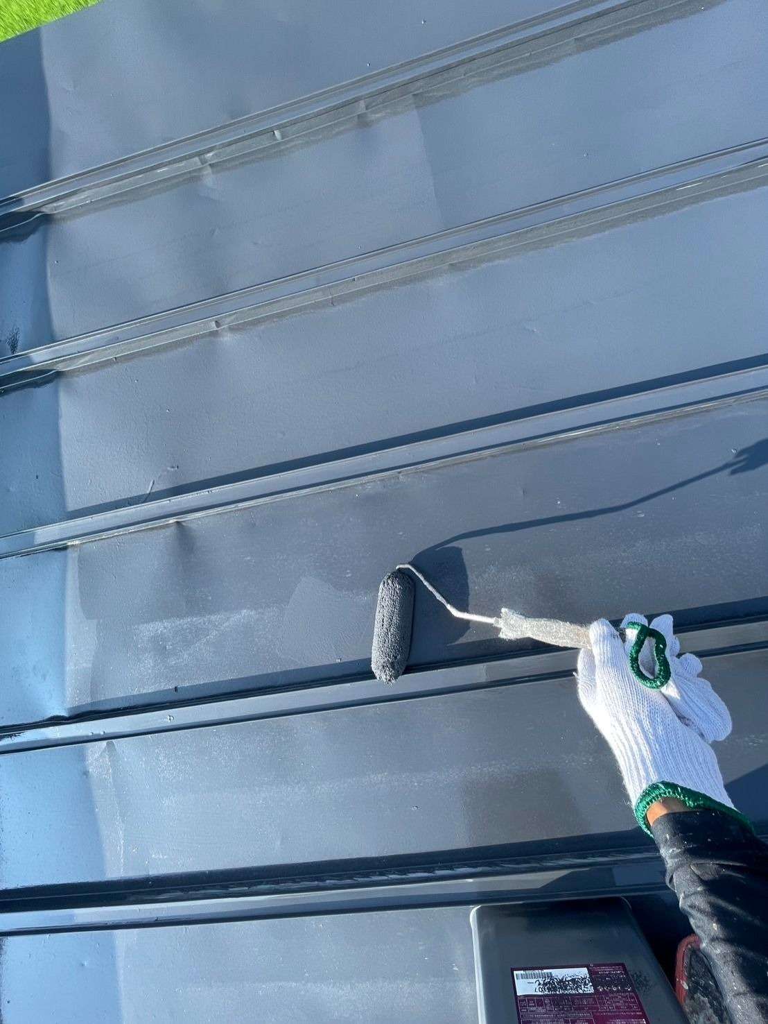 高山市新宮町にて屋根塗装工事