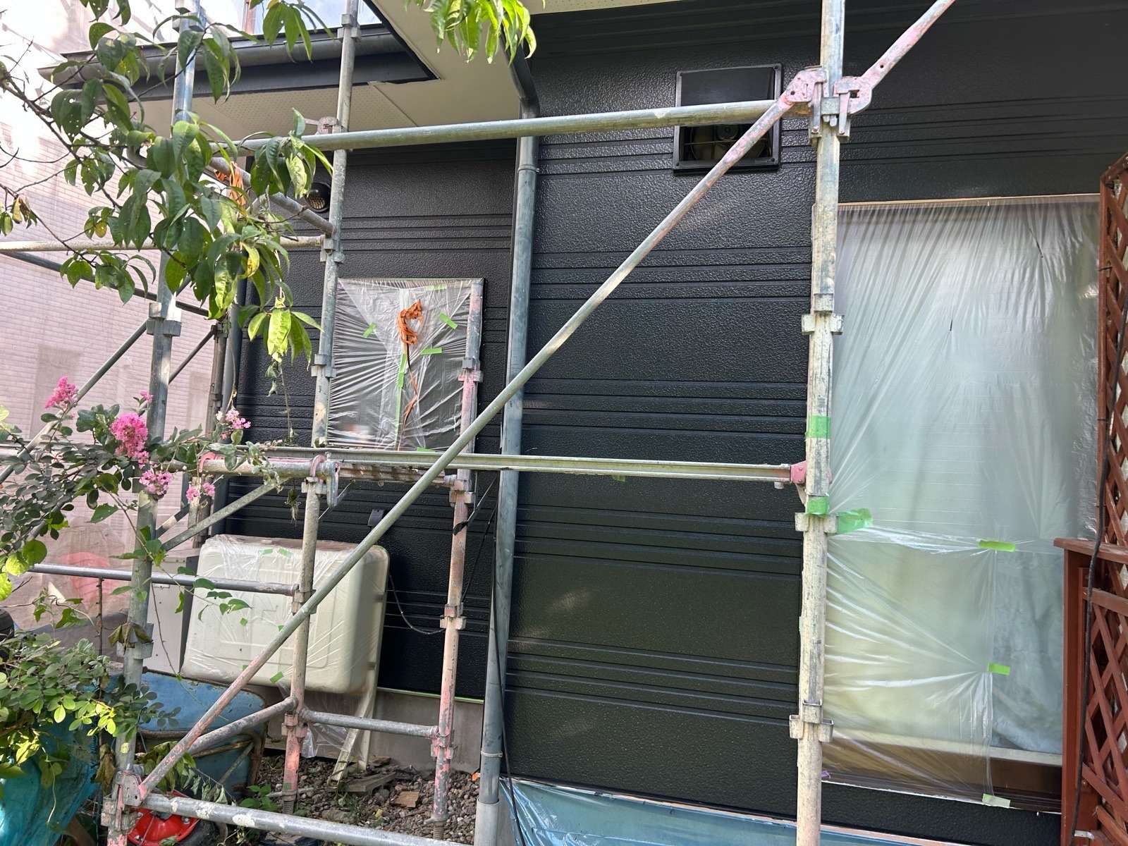 高山市一之宮町にて改修塗装工事