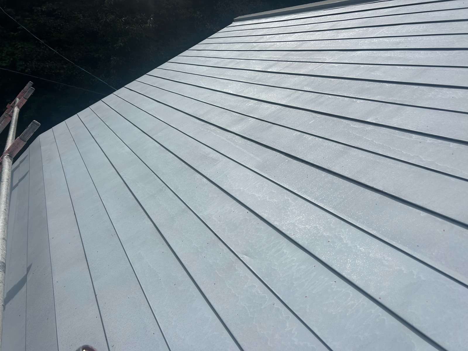 郡上市高鷲町にて屋根塗装工事