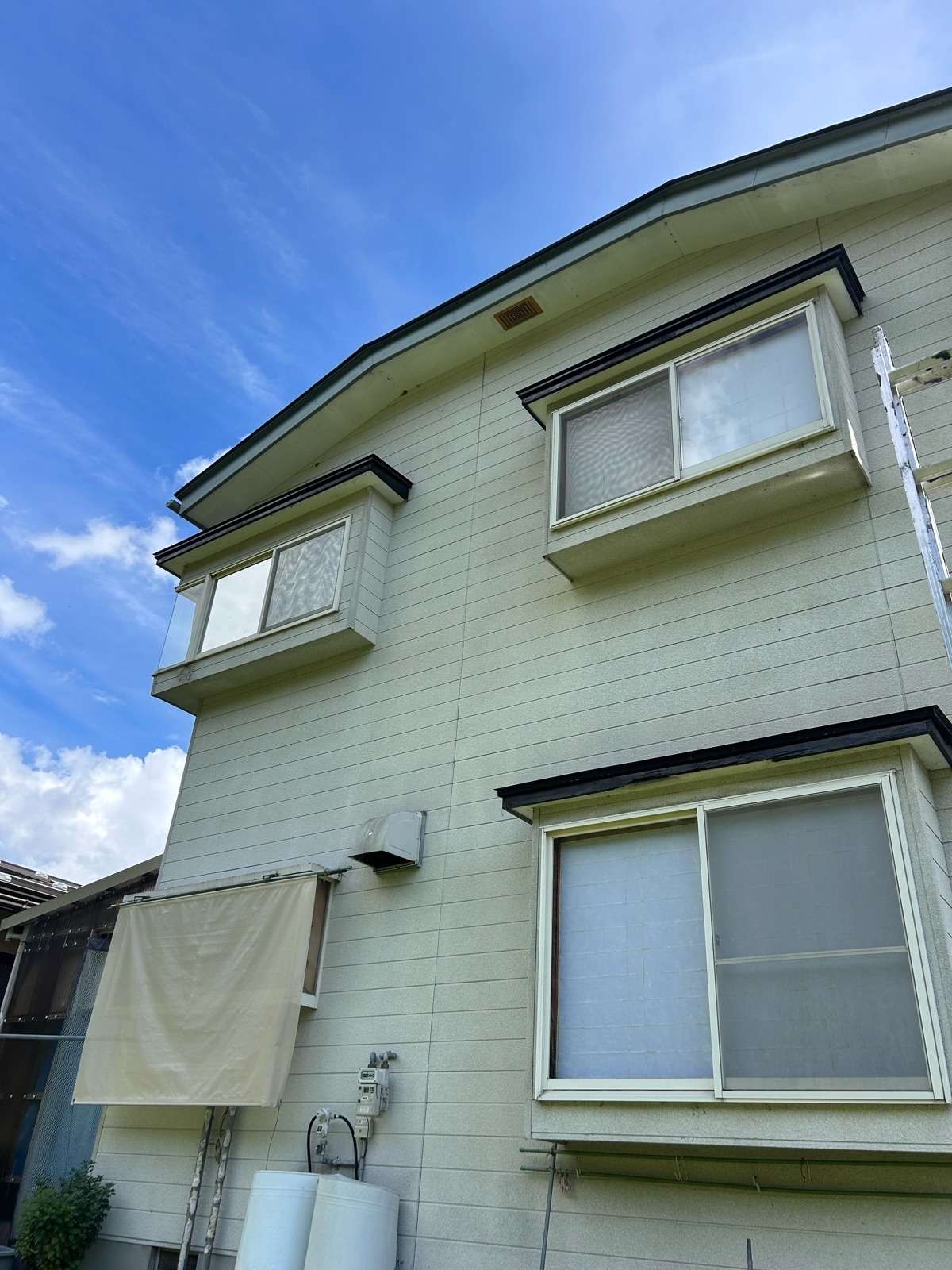 高山市下切町にて屋根塗装工事