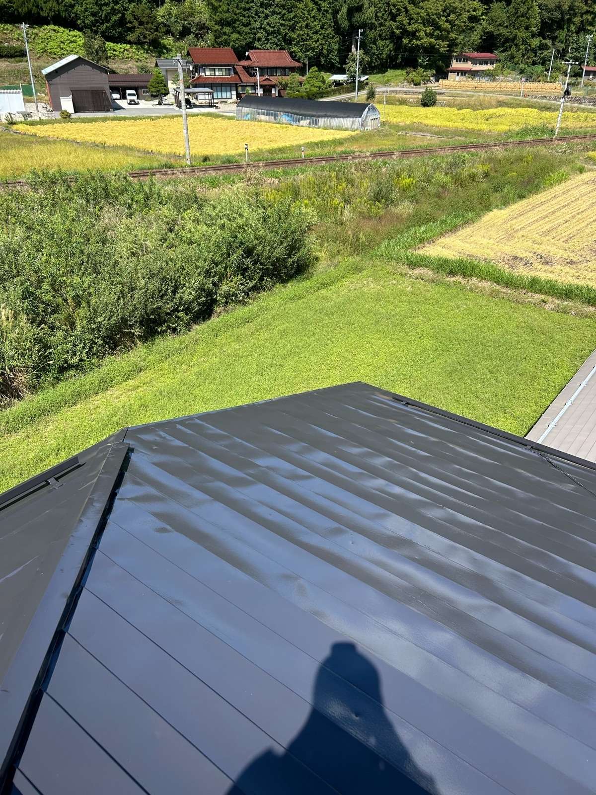 高山市下切町にて屋根塗装工事