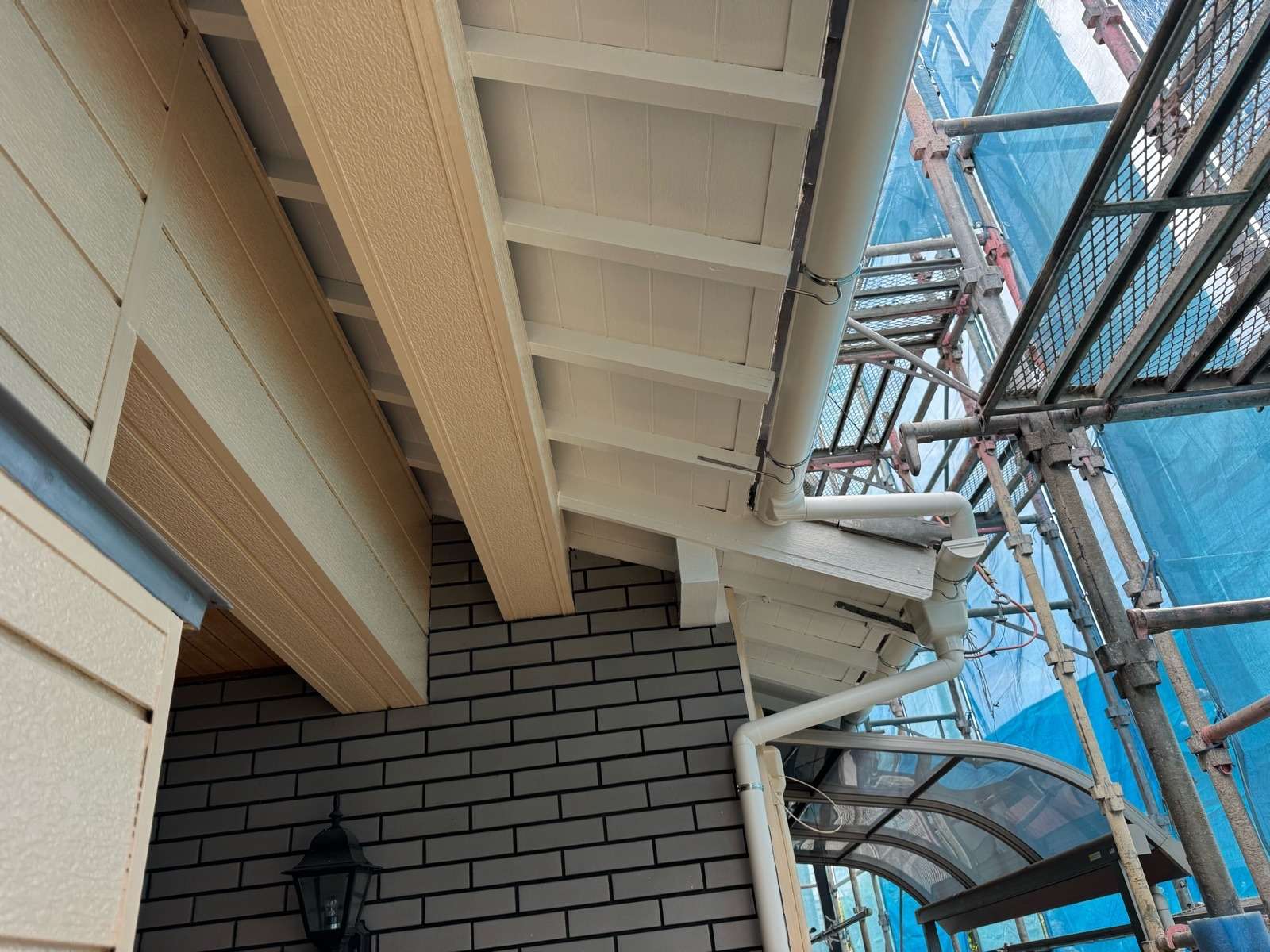 各務原市那加新田町にて外壁塗装工事