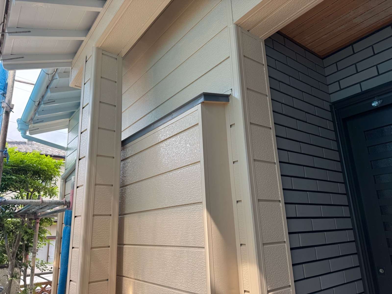 各務原市那加新田町にて外壁塗装工事