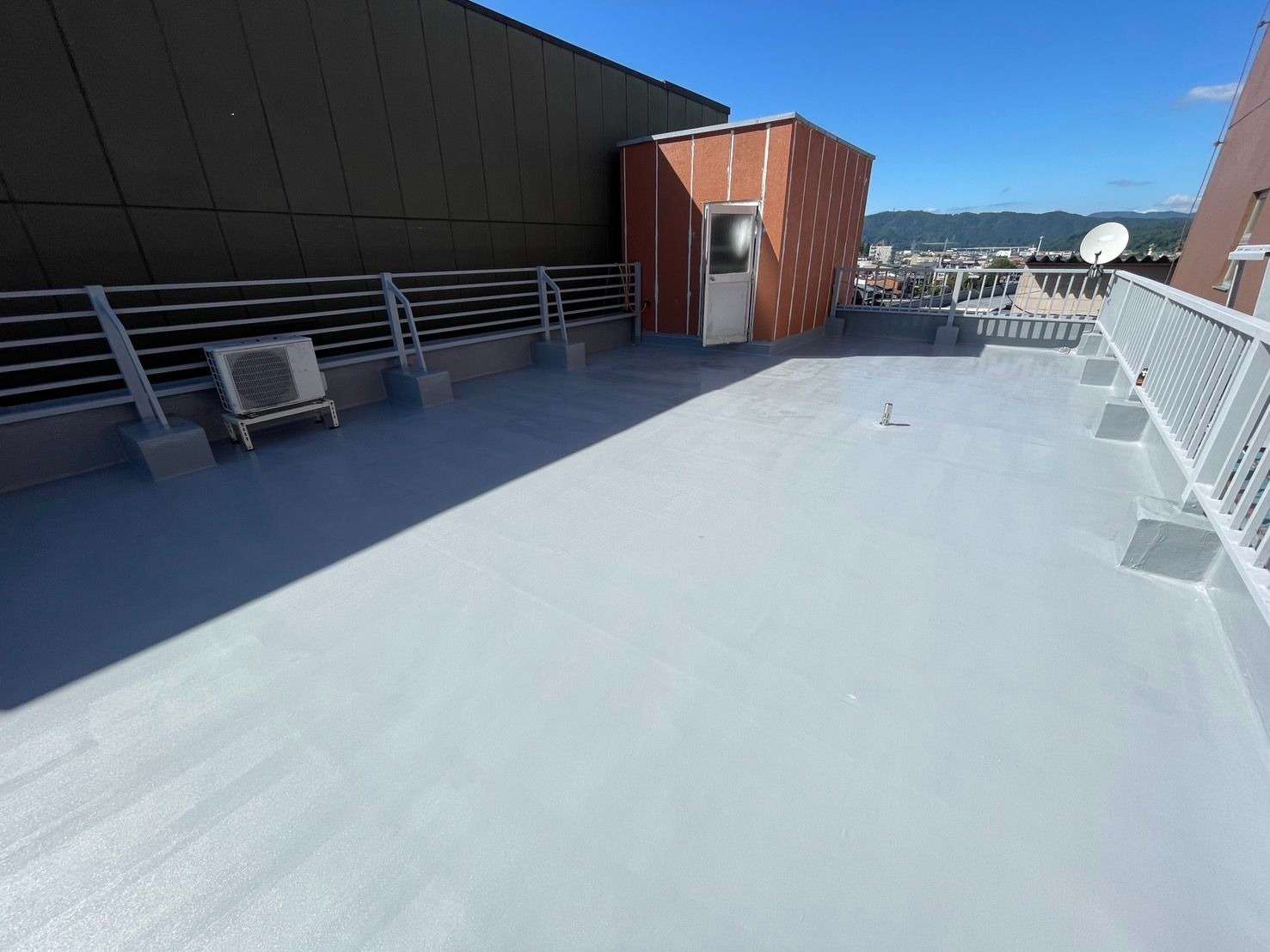 高山市下三之町にて防水工事