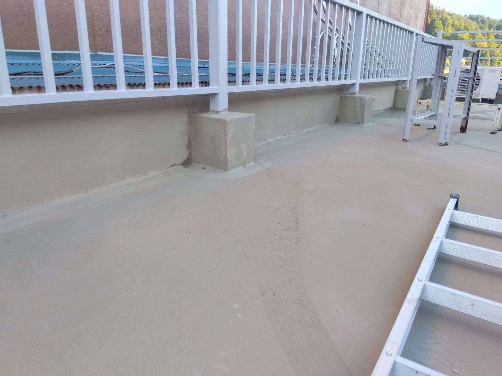 高山市下三之町にて防水工事