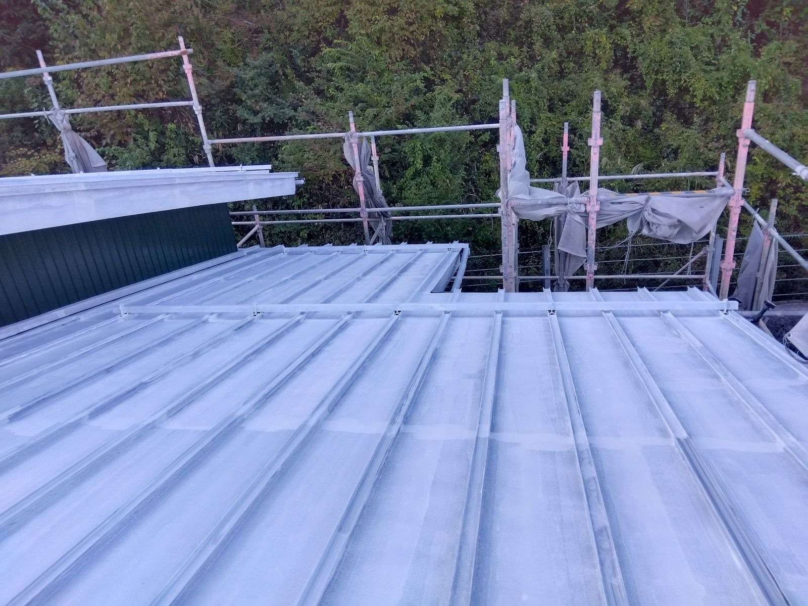 高山市清見町にて改修塗装工事