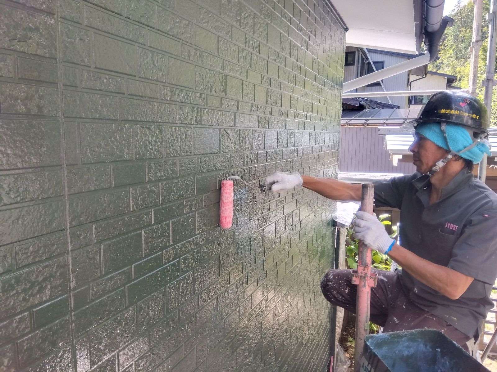 高山市清見町にて改修塗装工事