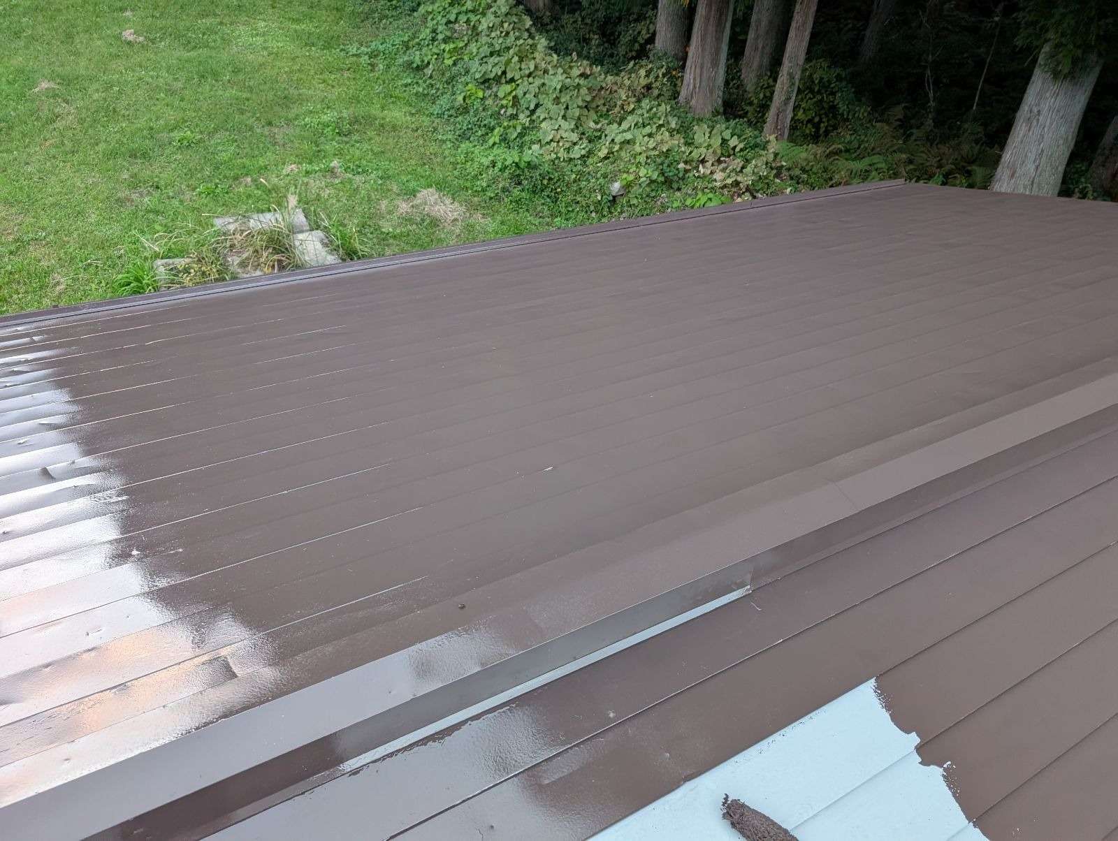 飛騨市古川町にて屋根塗装工事