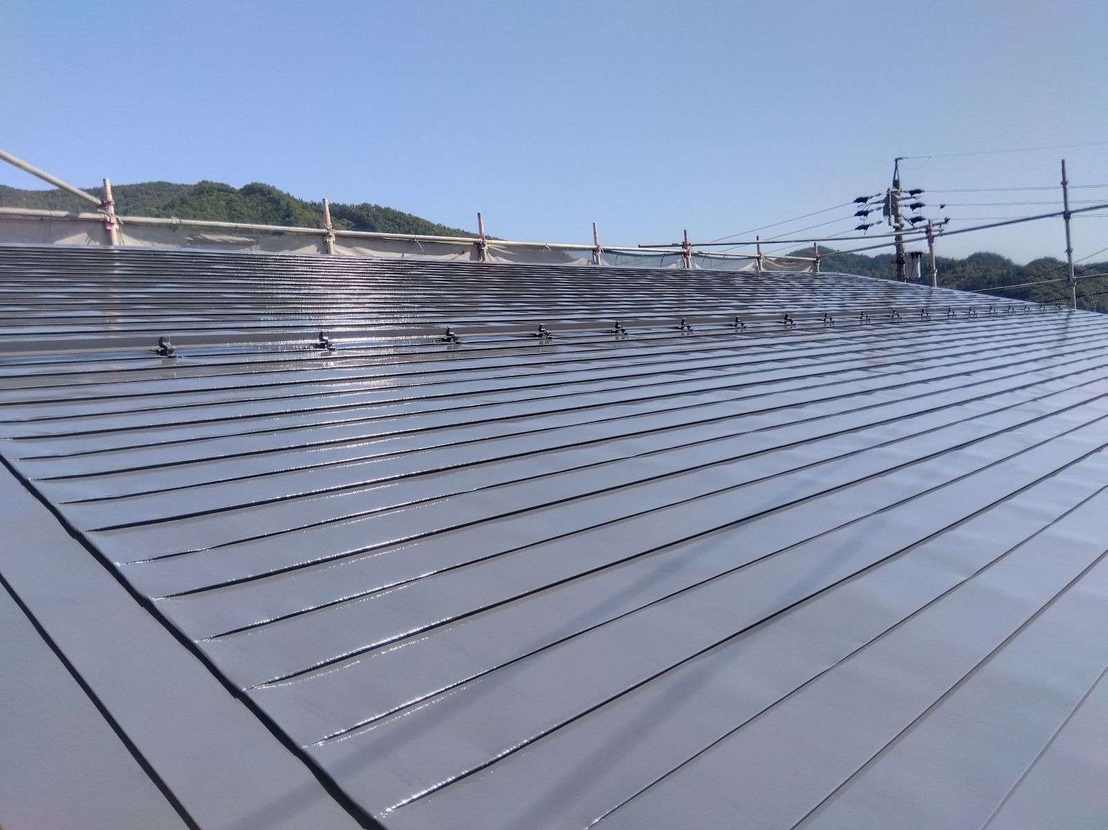 飛騨市古川町にて改修塗装工事