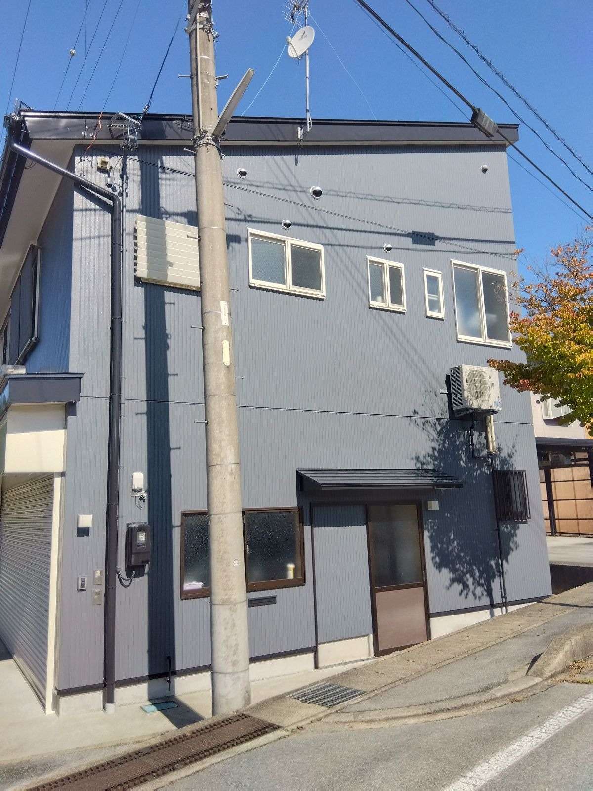 飛騨市古川町にて改修塗装工事