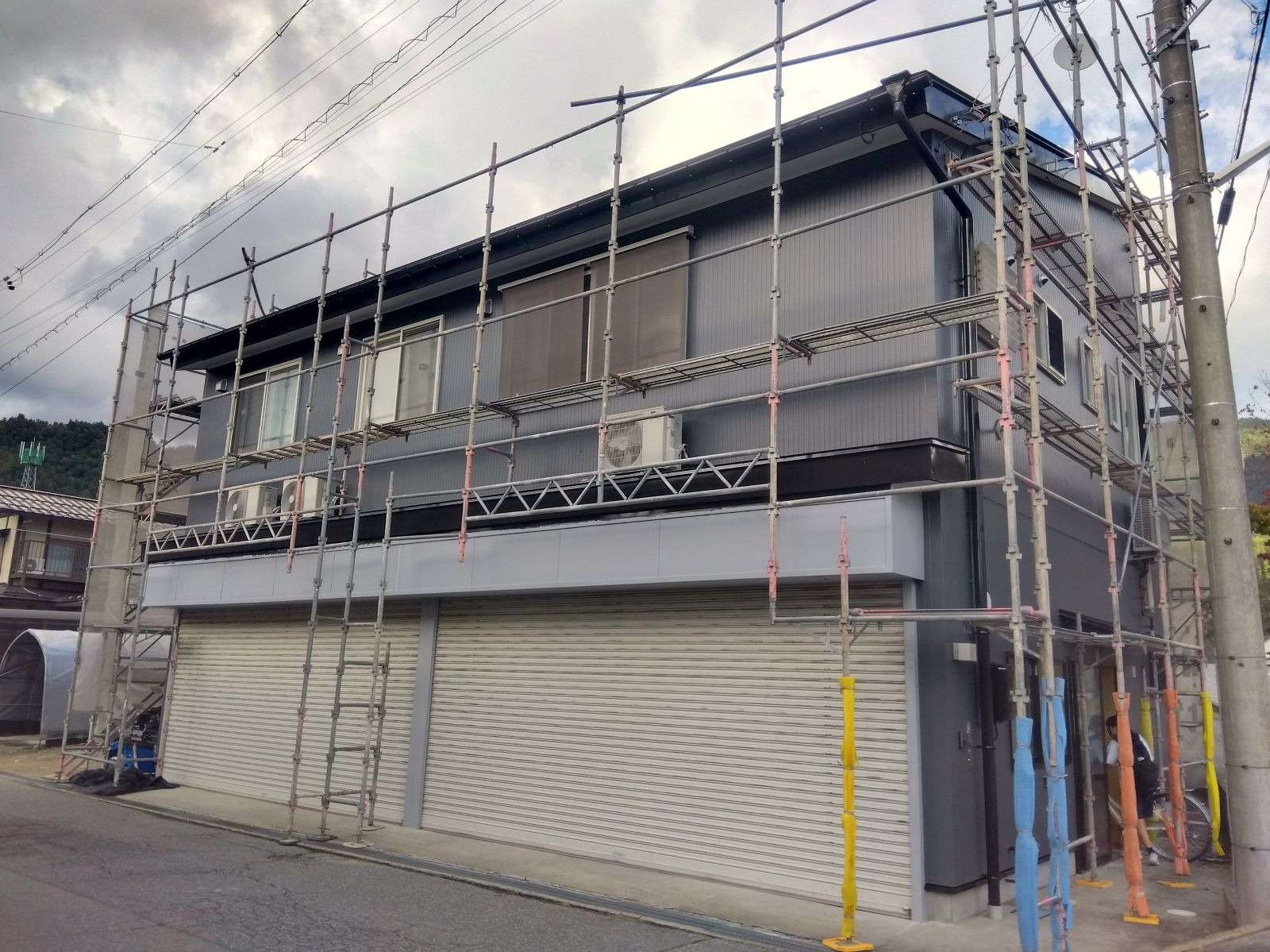 飛騨市古川町にて改修塗装工事