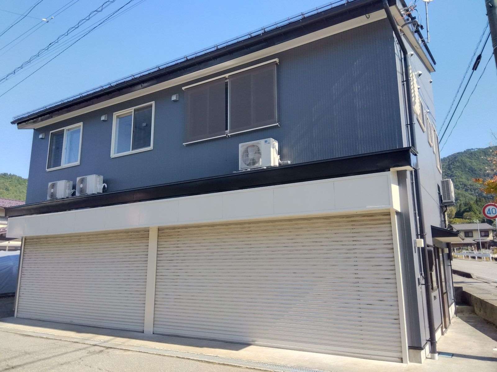 飛騨市古川町にて改修塗装工事