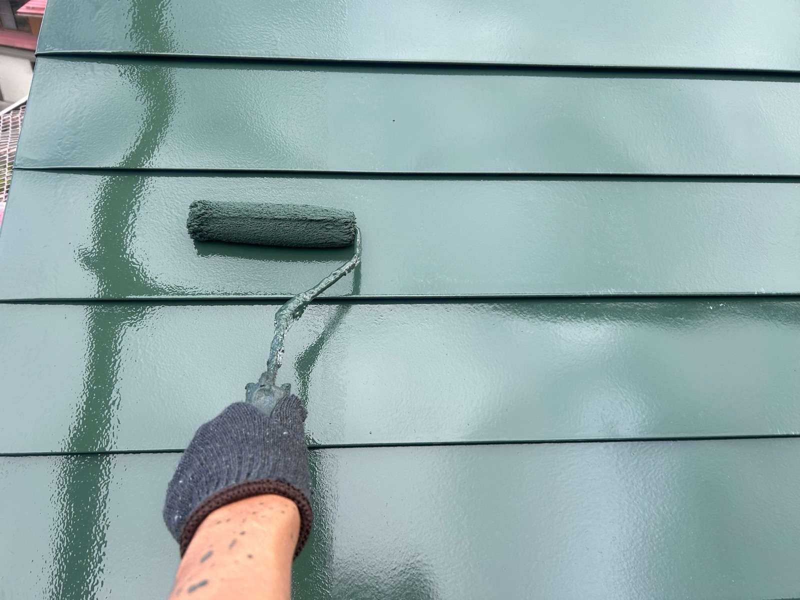 飛騨市古川町にて屋根塗装工事