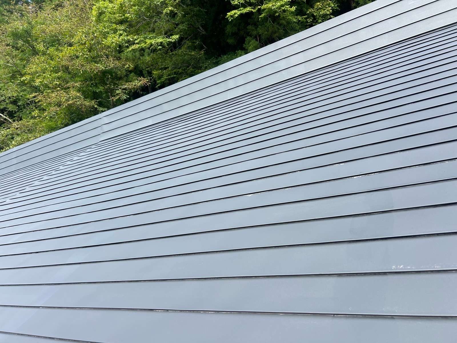 飛騨市宮川町にて屋根塗装工事