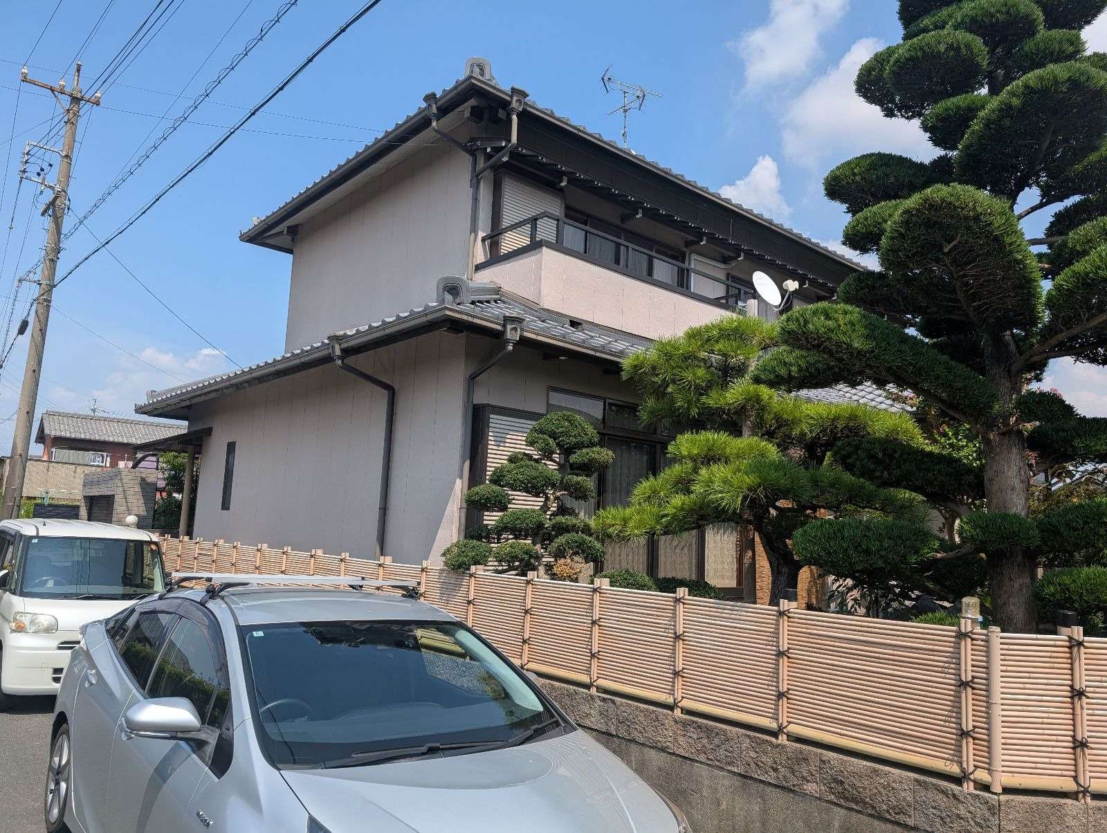 羽島市正木町にて外壁塗装工事