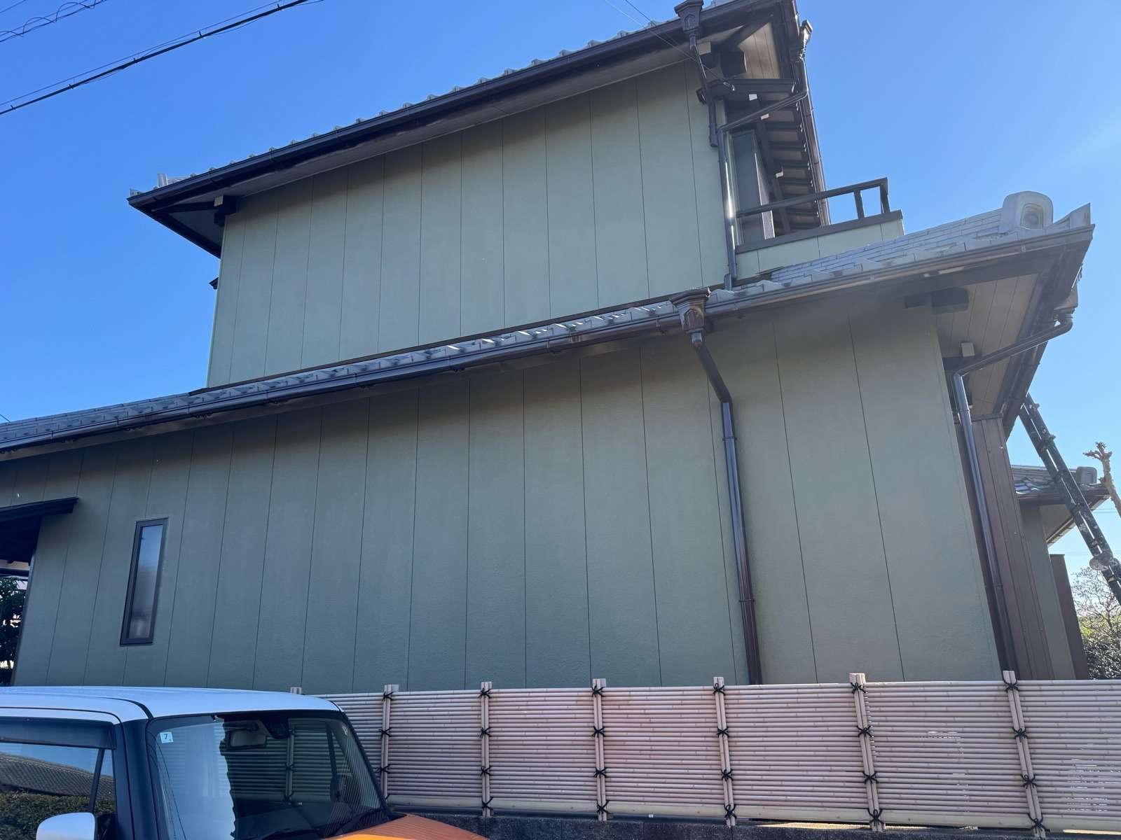 羽島市正木町にて外壁塗装工事